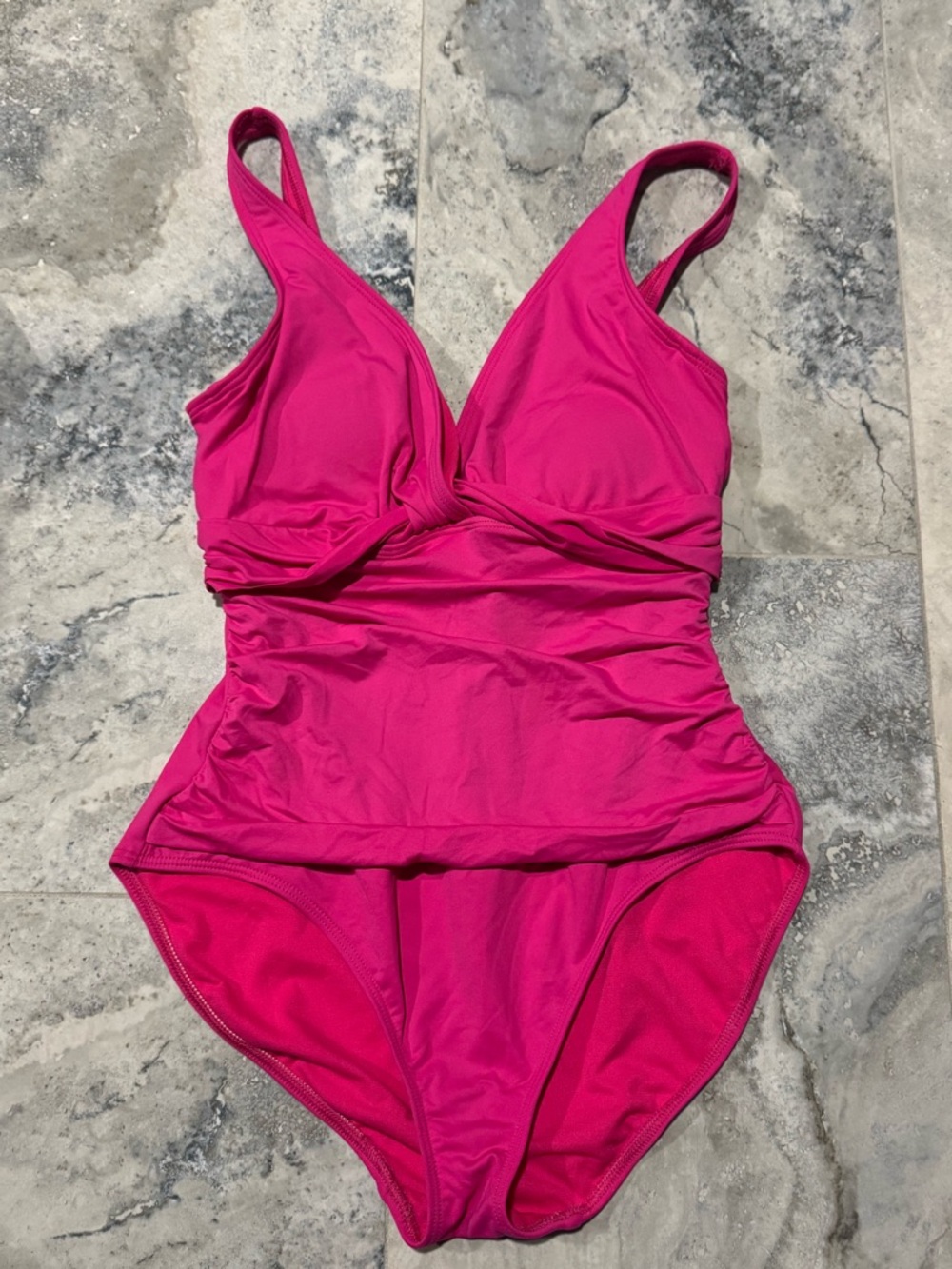 Lauren Ralph Lauren Hot Pink One-Piece Swimsuit